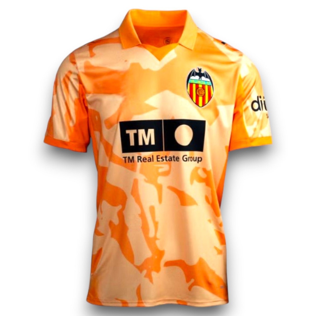 Camiseta Valencia 2025-2026 Visitante Retro