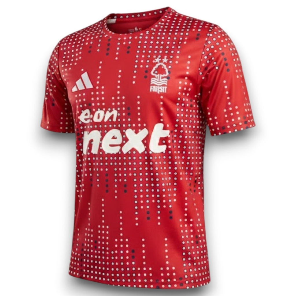 Camiseta Nottingham Forest 2025-2026 Prepartido Euroa League
