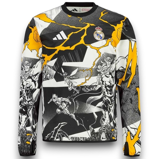 Camiseta Real Madrid x Marvel 2025-2026 Manga Larga