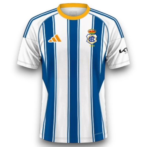 Camiseta Recreativo de Huelva 2025-2026 Local