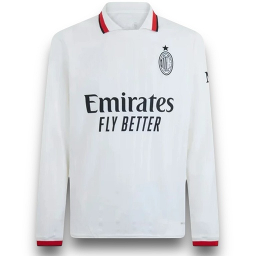Camiseta AC Milán 2024-2025 Visitante Manga Larga