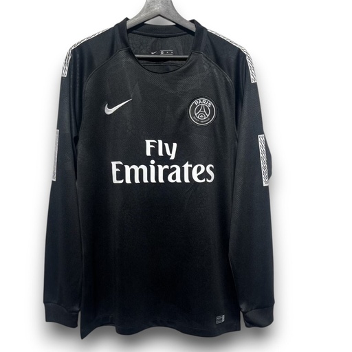 [655] Camiseta Paris 2017-2018 Visitante Manga Larga