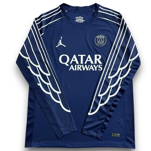 [656] Camiseta Paris 2024-2025 Visitante Manga Larga