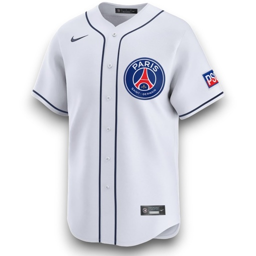 [666] Camiseta París 2025-2026 Beisbol Blanca