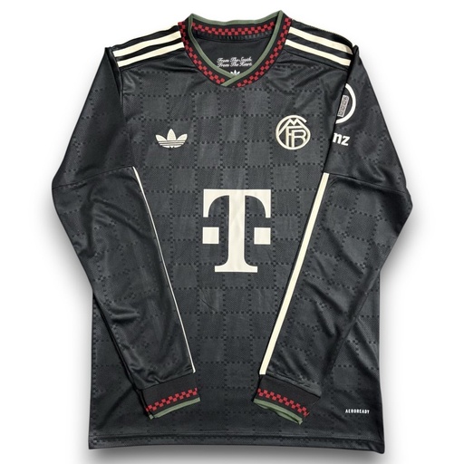 [707] Camiseta Bayern Munich 2025-2026 Alternativa - Manga Larga