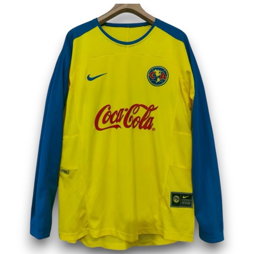 [975] Camiseta Club América 2003-2004 Local Manga Larga
