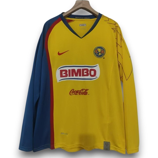 [976] Camiseta Club América 2007 2008 Local Manga Larga